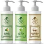 Khadi Ark Aloe Vera , Avacado & Milk Protein Body Lotion for Fairness (Pack of 3, ) (900 ml)