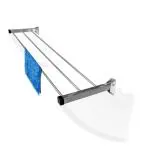 Rainbow Drywell Glider 3 Pipes 5 Feet Stainless Steel Wall Cloth Dryer / Clothes Hanger / Rust Proof (5 Feet)
