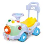 BUMTUM Rider Car for kids| Ride-on Baby Car |Push Car Toy With Backrest |Ride-on Car for Kids |Ride-On Car Suitable For Kids Boys & Girls Kids | Educational Rider - Green & White