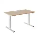 HNI India Pre-laminated Particle Board Height Adjustable Desk (HAD) with Sit and Stand Feature (1200 mm)