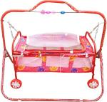 Confiado Red Bassinet|BASSINET|BASINET|CRADLE|BABY BASSINET|BABY BASINET|JHULA|JHOOLA|KIDS|LATEST BASSINET