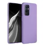 LIRAMARK Liquid Silicone Soft Back Cover Case for OnePlus 9 Pro / 1+9 Pro (Lavender)