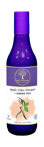 Dr. Nature Apple Cider Vinegar (Sirka) Plus Green Tea Juice | Helps in Digestive care & Boost Metabolism (500ml)