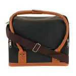 Clarabae Makeup Vanity Box for Women Professional Vanity Case With Zipper Closure Multipurpose Travel Makeup Cosmetic Vanity Box Organizer For Makeup Artist (Black-Red)