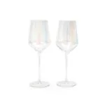 EZ Life Transparent Glass Wine Glass 500 ml (Set of 2) Pack of 1