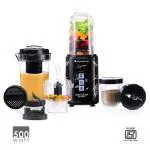 Wonderchef Nutri-blend Smart CKM Automatic Mixer Grinder with Double Pulse Function with 4 Unbreakable Jar 500W
