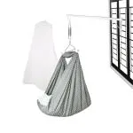 beetot Born Baby Swing Cradle (Jhula) Set | Cradle Cloth with Removable Mattress, Mosquito Net, Spring, Triangle Hanger, Anty Rust Window Hanger | Weight Capacity Up to 15Kg | Age from 0-12 Months