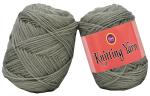 Simi Enterprise Steel Grey Acrylic Hand Knitting Wool, Art Craft Soft Fingering Crochet Hook Yarn, Needle Knitting Yarn Thread Dyed-Wb Art-Agi, 100 G