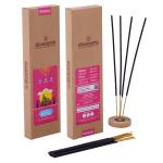 DivoRama Luxury Rose Incense Sticks Agarbatti - 100% Indian Natural Aroma - Long Lasting Gulab Agarbattis for Puja, Meditation, Happy Vibes - Pack of 3 (60 sticks/pack)
