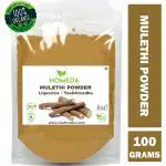 Homeda Mulethi Powder (100 g) for Face, Hair, Eating, Skin, Licorice Root, Liquorice Yastimadhu