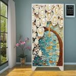 WallWear - Almirah Sticker (Gem Tree Almira) | Self Adhesive Sticker | Wallpaper & Wall | Door Skin Sticker PVC Vinyl (213x 99) cm for Home Decoration