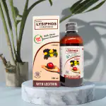 RADIENT PHARMA LYSIPHOS COMPOUND SUGAR FREE SYRUP 200ml || PACK OF 3