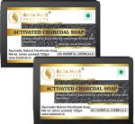 Badahair Handmade Activated Charcoal Soap, 125 G (Pack Of 2)