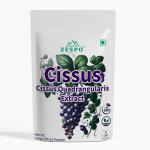 Zespo Organic Cissus Powder, Natural Joint Support Supplement for Men & Women, Ayurvedic Supplement - 60g