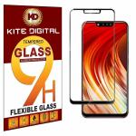 Kite Digital Infinix Hot 7 (Black) 5D/6D/11D/21D Premium Tempered Glass Screen Protector Slim 9H Hard 2.5D with Full Installation Kit (Pack of 3)