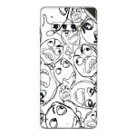 GADGETSWRAP Printed Vinyl Skin Sticker for Samsung Galaxy S10 - meme-face