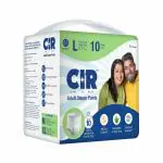 CIR Adult Diapers Pant Style | Large Waist (90 -120 cm | 35