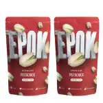 EPOK PREMIUM CALIFORNIA ROASTED AND SALTED PISTACHIOS, 400G (200G X 2)