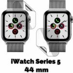 FCS Smart Watch Screen Guard For Apple iWatch Series 5 44MM | Ultrathin 0.125 mm Flexible Screen Protector ( Pack of 3 )