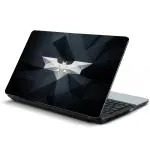 WallWear - Self Adhesive HD Printed Laptop Skin Stickers Large Size (40x28)Cm Premium Vinyl Laptop Stickers | Paste On Any Laptop | Laptop Cover Sticker | LP.avengers Laptop skin / Sleeves pack Of - 1 (LP- Silver Batman)