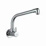 JAQUAR FLORENTINE Series Wall Mounted COLD ONLY BASIN TAP (Chrome) | CENTER LEVER, Brass Body Water Tap/ Faucet/ Kitchen Wash Basin | FLR-CHR-5347SD