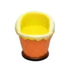 INDU Multicolour Ice Cream Cone Shape FRP Chair