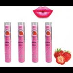 DUNV'S Pink Magic Strawberry Lip Balm (Pack of 4)