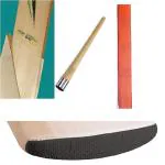 Gmefvr Cricket Bat Safety Accessories Bat Grip, Bat Tape, Bat Toe Guard, Bat Grip Cone