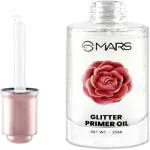 MARS Glitter Rose Oil Makeup Base Face Primer - 70 ml  (Transparent)