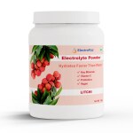 ElectroFizz Instant Hydration Energy Drink Powder for Workout for Men and Women- Electrolytes, Vitamin C, Probiotics - 1 Kg Jar Pack (Litchi)