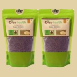 Orev Health Organic Flax Seeds - 1 Kg (500gm * 2 pack)