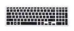 Saco Black and Clear Keyboard Skin For Dell G3 15 3579(CKS3D26BC-13)