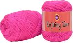 Simi Enterprise Rose Acrylic Hand Knitting Wool, Art Craft Soft Fingering Crochet Hook Yarn, Needle Knitting Yarn Thread Dyed-Kc Art-Agg, 100 G