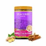 TEACURRY Amruttulya Chai (100 Gram) - Combination of unique flavors with energizing properties.