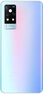 PURPLESAVVY Shimmer Blue Glass Back Panel For Vivo X60