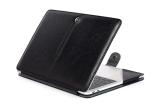 Dorca Black Faux Leather Slim Fit And Magnetic Closure Laptop Case For Honor Magicbook 14 14 Inch NMH-WDQ9HN