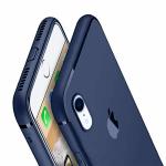 Clickfleek Apple iPhone XR Soft Silicone with Anti Dust Plugs Ultra Thin Slim Back Cover Case for Apple iPhone XR (Blue)