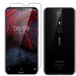 CarryWrap Tempered Glass Guard for Nokia 6.1 Plus (Pack of 1)