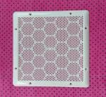 LJL Traders Exhaust Fan/Chimney Vent pipe/wall Air Vent Cover And Mosquito(8 Inch Square, 1 Piece)