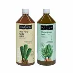 Kapiva Aloe and Amla Juice + Wheatgrass Juice | Ayurvedic Combo for Better Digestion