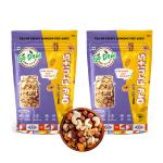 Go Black Afghani & Golden Raisins (250 gm x 2 packs of pouch) | Pure Raisins | Dry Fruit | Tasty & Healthy | High in Protein & Dietary Fiber | Low-Calorie Nuts