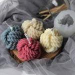 JJ Candles sky Blue Scented Rope shape candle (Pack of 2) with Pink Vanilla Butter