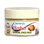 Herbal Treasures Pure Sandalwood Herbal Organic (70 grams) Facepack for Skin | Chandan, Sandalwood, Fullers Earth, Chandan, Multhani Mitti