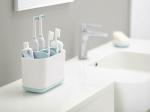 ELITEHOME Toothbrush Holder, Toothbrush Stand with 6 Compartment for Bathroom Accessories