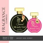 Moody Girl Long Lasting Perfume Combo Set for Women Buy 1 Get 1 (Sensual 100 ml + Zealous 20 ml) Eau de Parfum