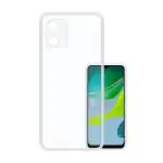 Fastship Rubber Back Cover for Motorola Moto E13 - Transparent