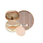 Glam21 Clear & Bright Silk 2in1 Compact Powder | Longlasting & Sweat Resistant Formula - Rose Beige