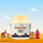 Netar Pure Buffalo Ghee 1 Later | Vedic Bilona Two Way Hand Churned | Indian Buffalo Ghee, Natural & Healthy, Non-GMO | Lab Certified| No Added Colour and Preservatives, No Added Fragrance, 100% Naturally obtained | 1 Lrt Jar .