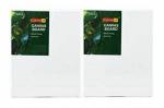 Generic White Camel Camlin Kokuyo Canvas Board 30 x 40 cm (Pack of 2)