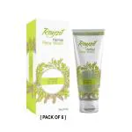 RAYZIL Pack Of 6 Rayzil Herbal Face Wash 75ml - Soothing and Nourishing Face Wash for Sensitive Skin